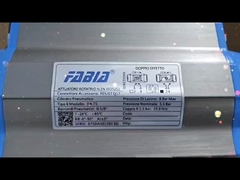 دریچه توپ جوشکاری پنوماتیک 3 قطعه با حامل فشار