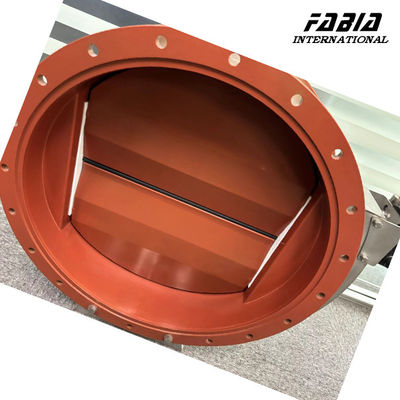 Round Butterfly Damper For Semiconductors LCD Panels And Biopharmaceuticals With Low Leakage