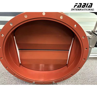 Round Butterfly Damper For Semiconductors LCD Panels And Biopharmaceuticals With Low Leakage