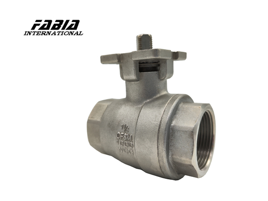 Two Piece Ball Valve Stainless Steel Ball Valve FABIA Industry valves