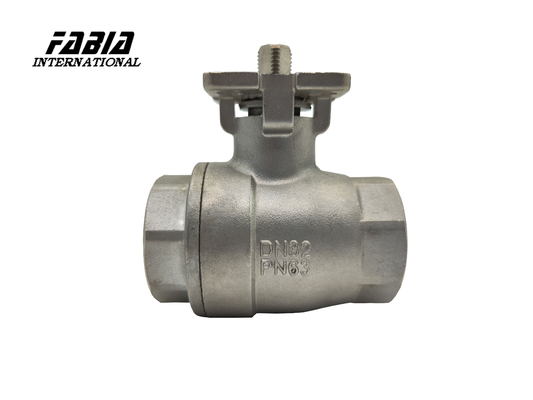 Two Piece Ball Valve Stainless Steel Ball Valve FABIA Industry valves