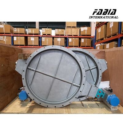 DN500 پنوماتیک دریای پروانه BV دریای دمای بالا بهره وری بالا کاهش انتشار گازهای گلخانه ای