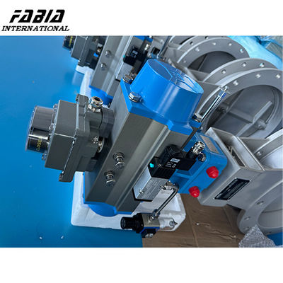 FB-D-73 Series Pneumatic SCR Butterfly Valve High Temperature For VOC Industry System